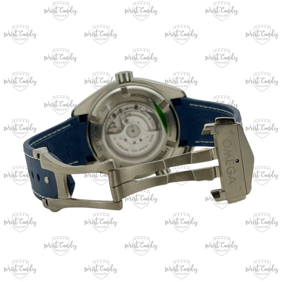 Omega Seamaster Planet Ocean 600M titanium — zijkant