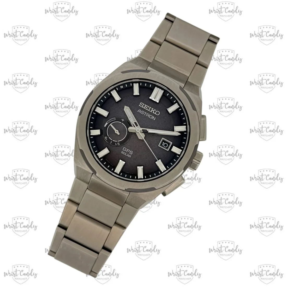 Seiko Astron Solar GPS Titanium — zijkant