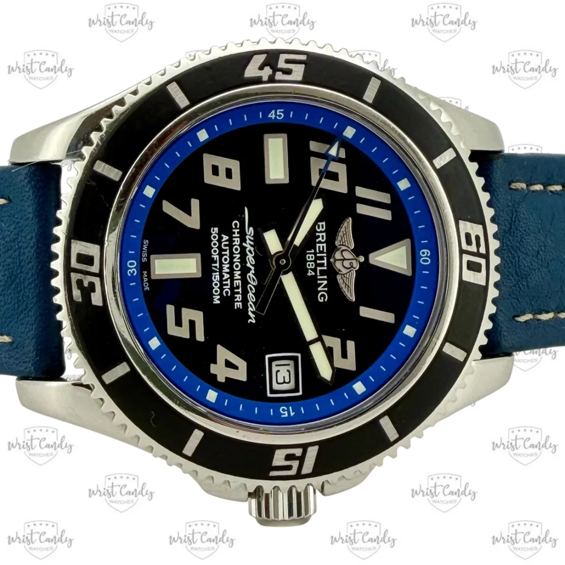 Breitling Superocean 42 — achterkant