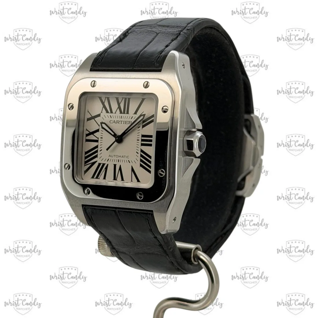 Cartier Santos 100 MM — kast