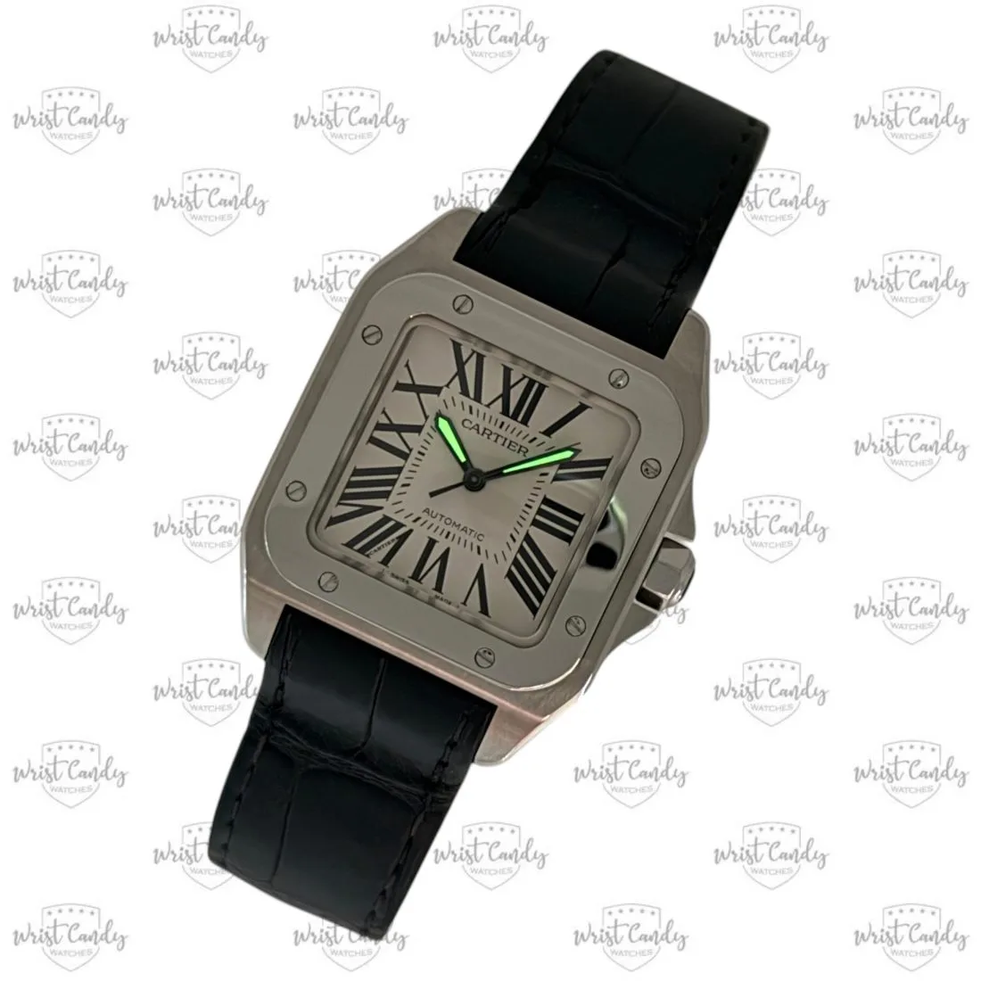 Cartier Santos 100 MM — achterkant