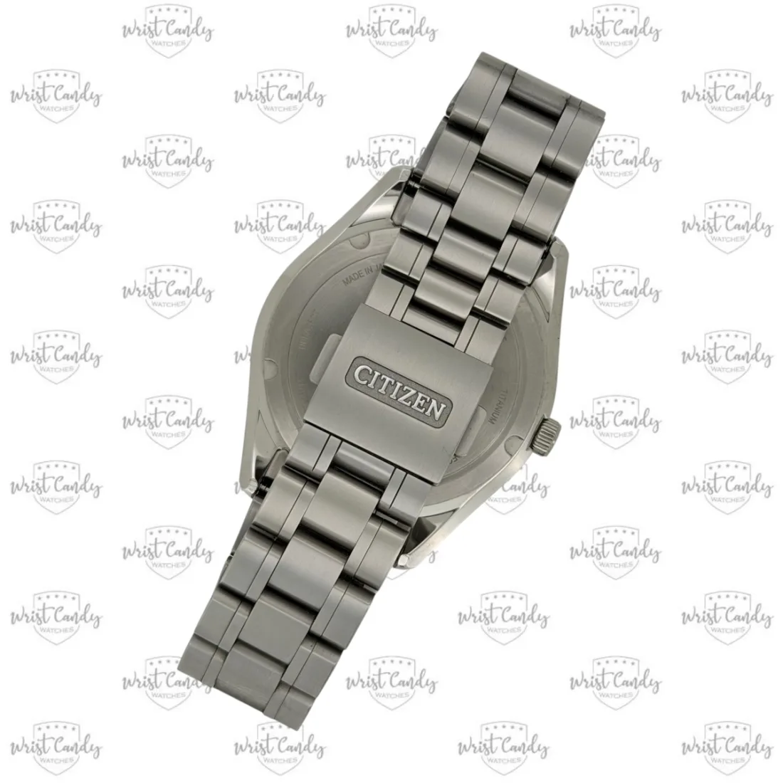 Citizen “The Citizen” Eco-Drive Super Titanium — zijkant