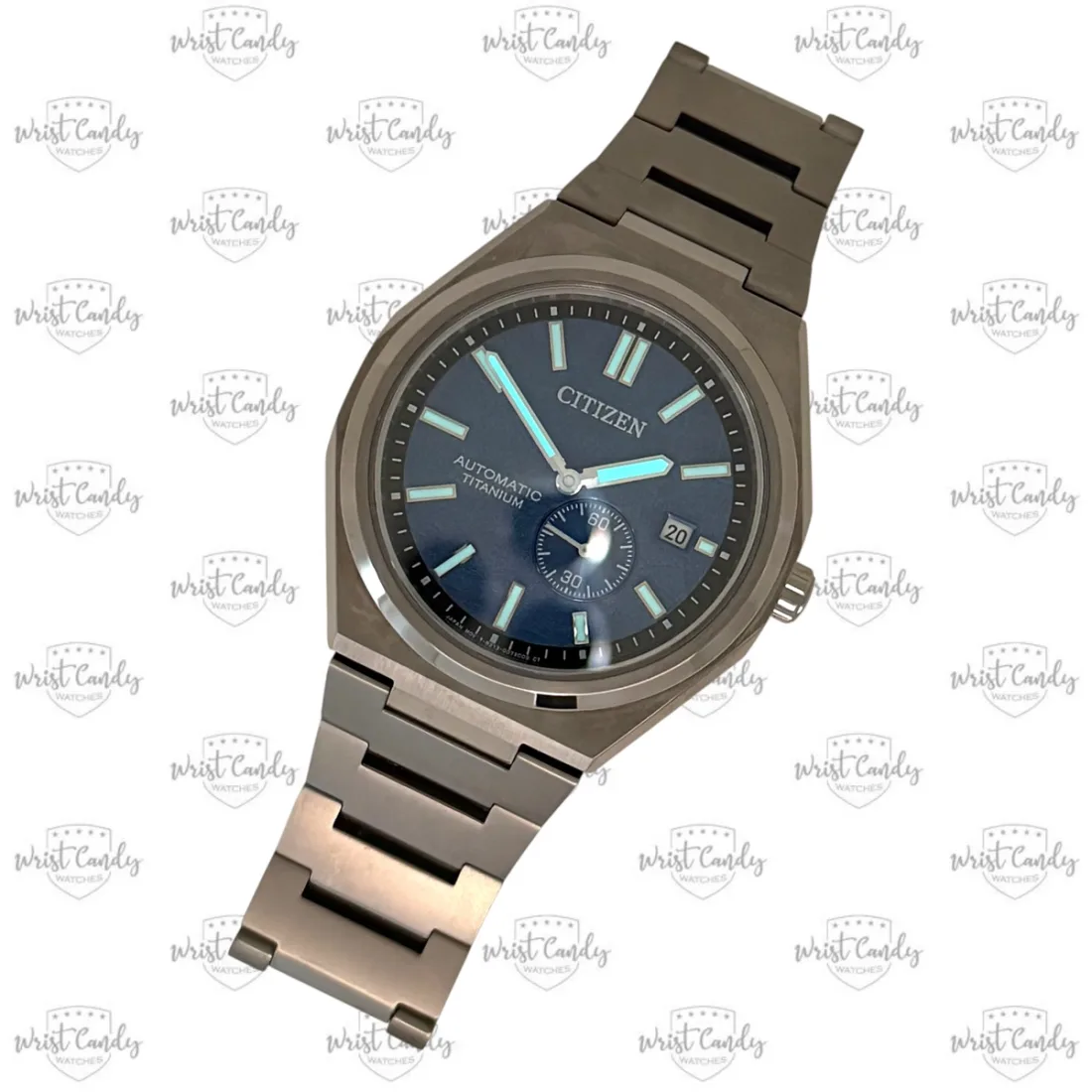 Citizen Zenshin Titanium Automatic — zijkant
