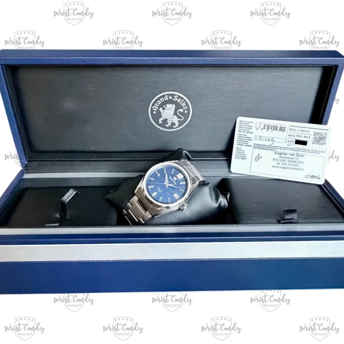Grand Seiko Evolution 9 Collection "Lake Suwa” — detail 8