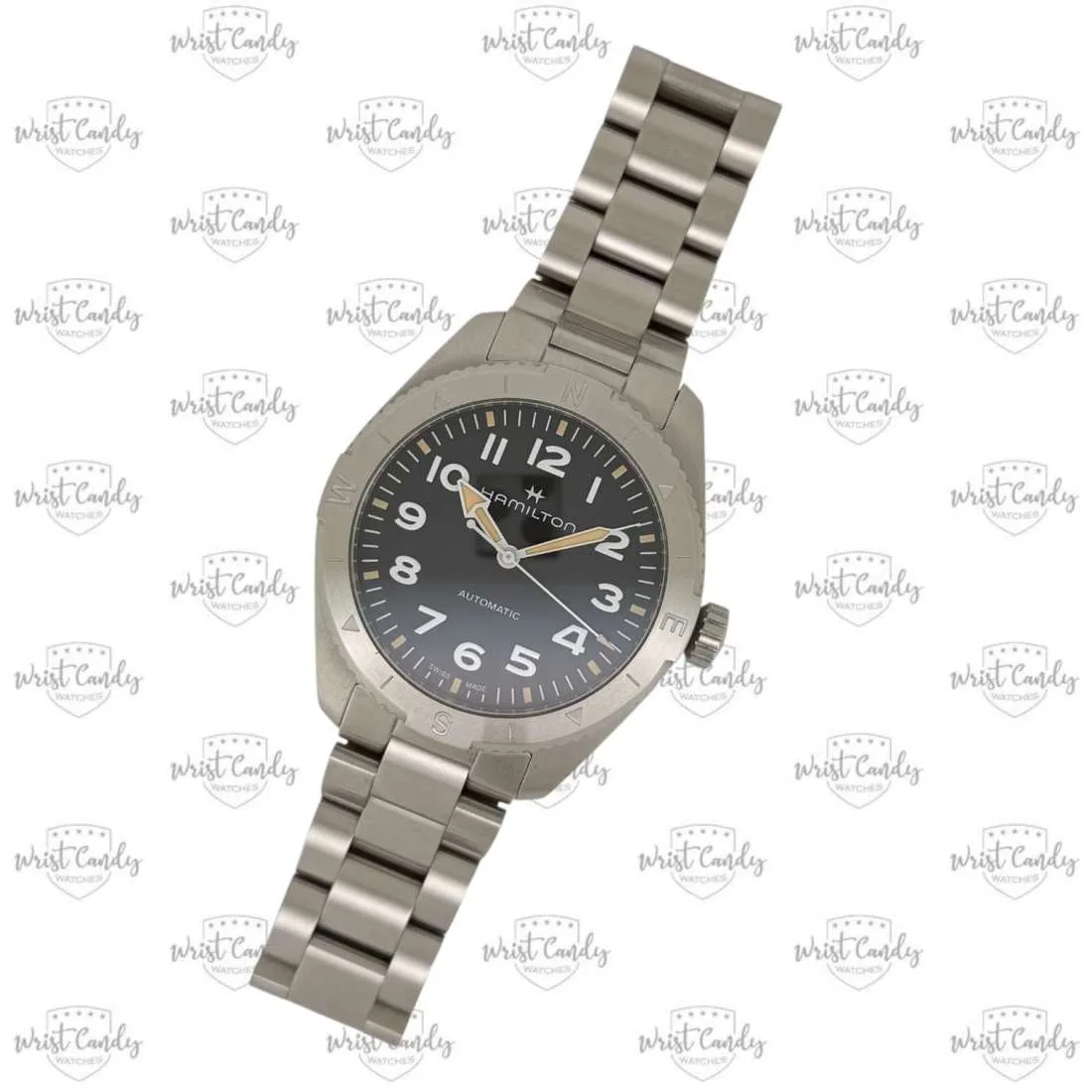 Hamilton Khaki Field Expedition Auto — zijkant