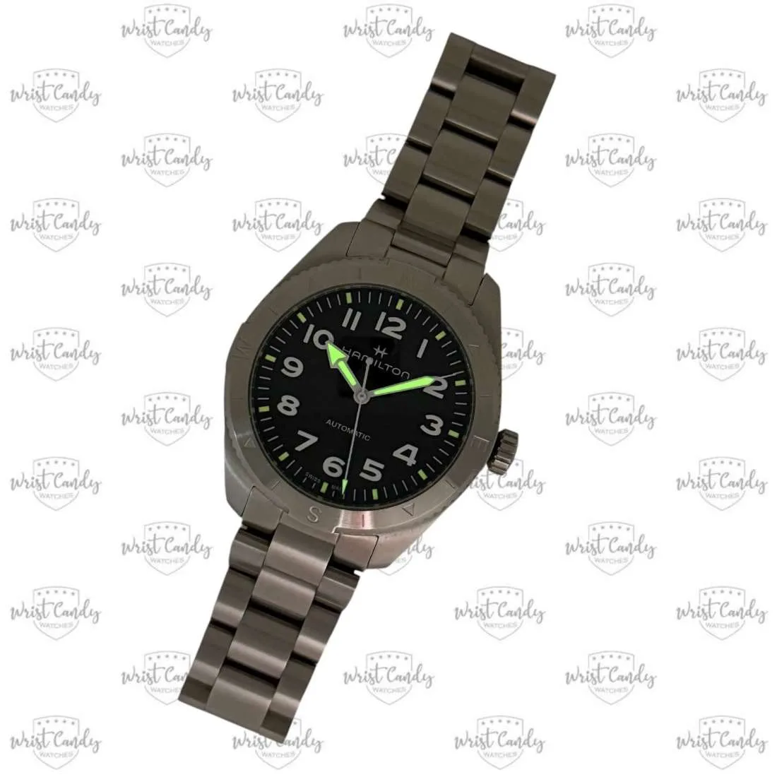 Hamilton Khaki Field Expedition Auto — achterkant
