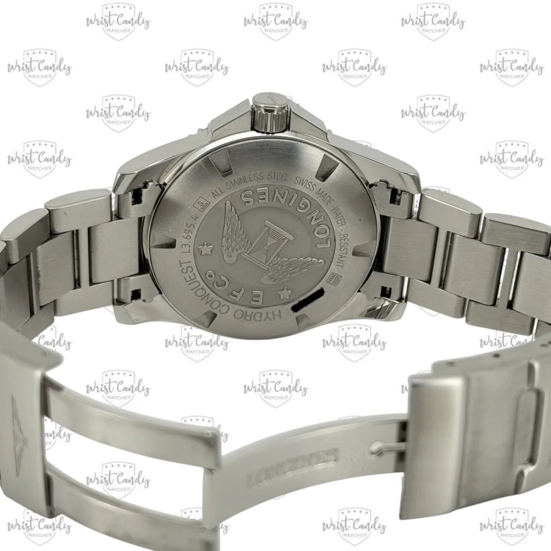 Longines Hydroconquest Automatic 41 mm — detail
