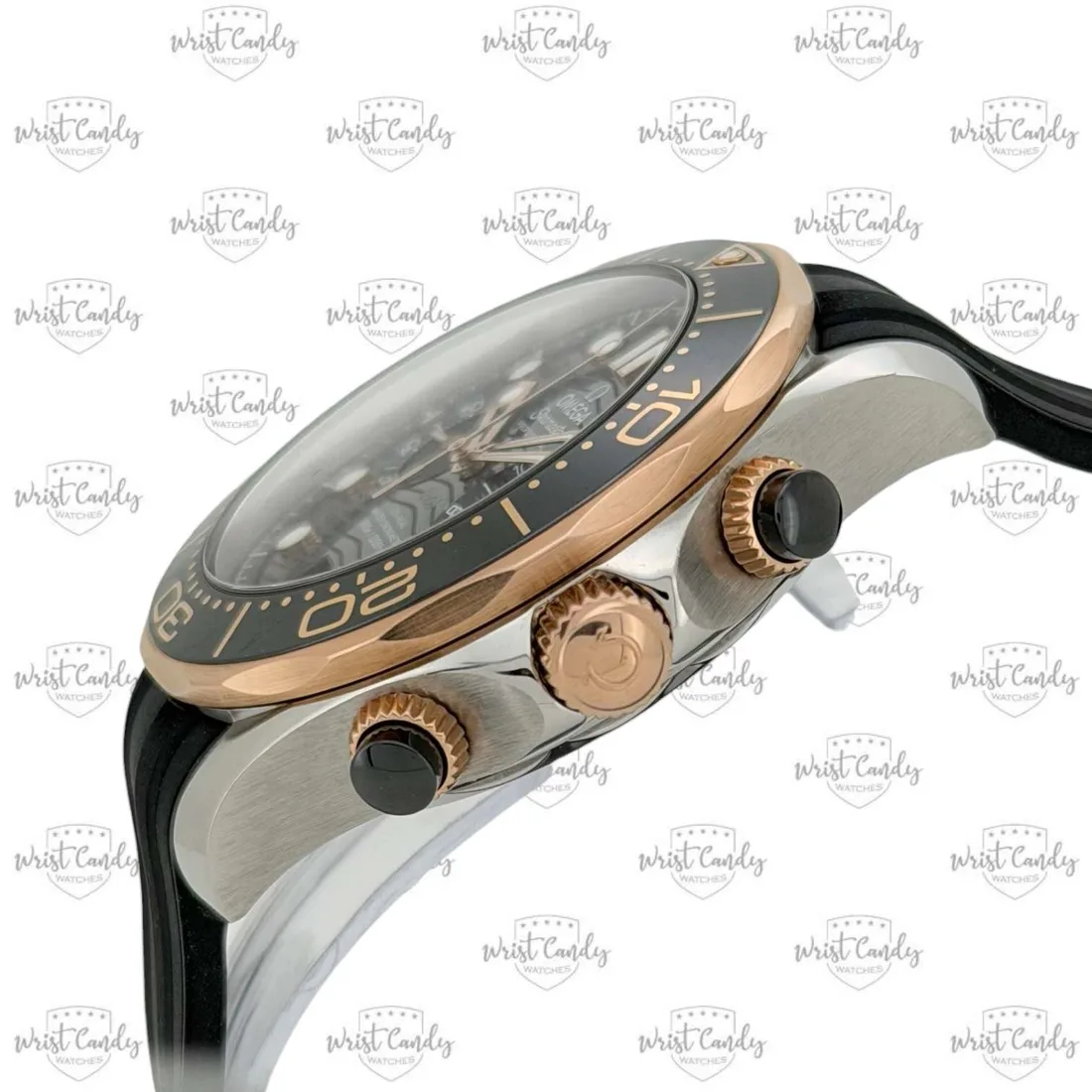 Omega Seamaster Diver Chronograph — detail
