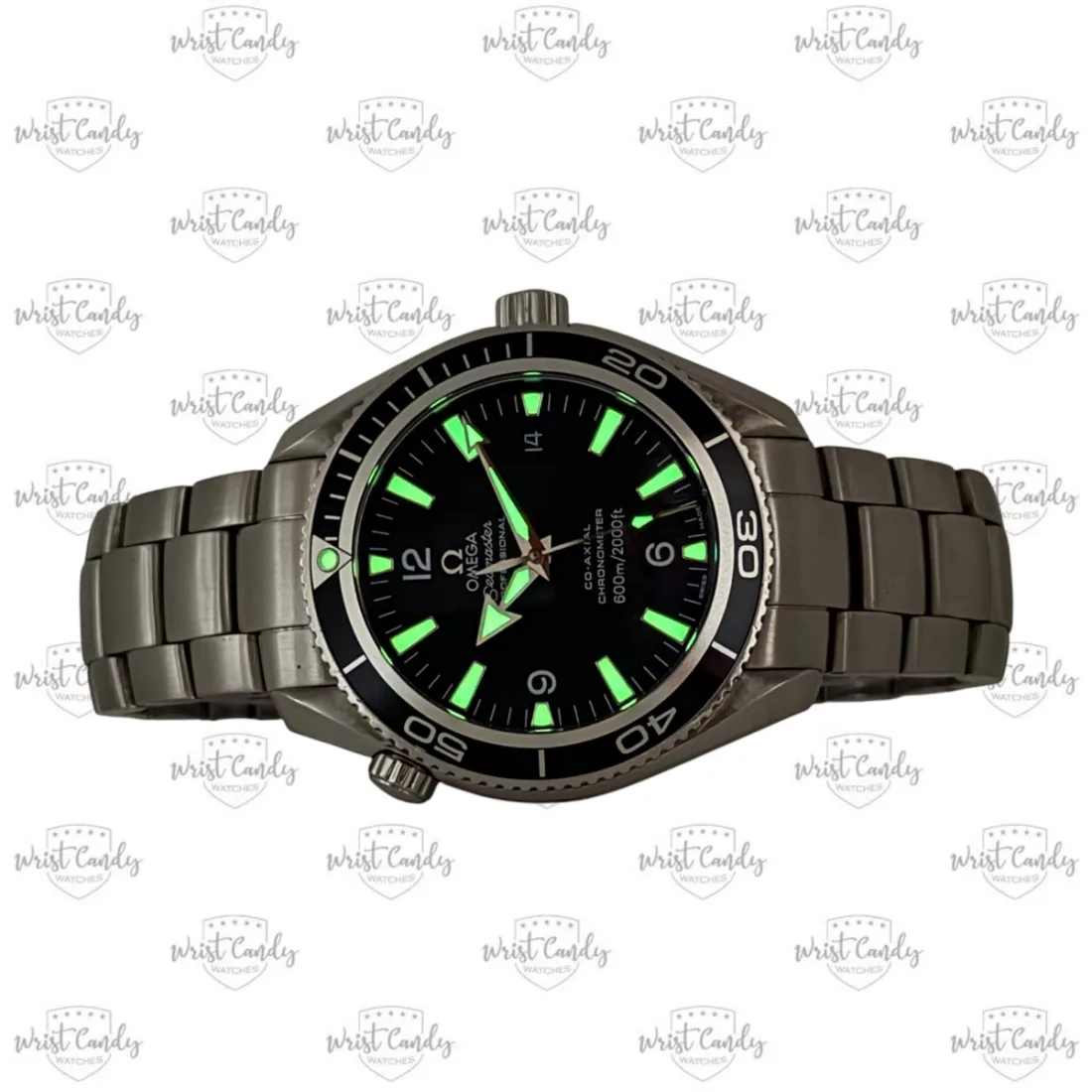 Omega Seamaster Planet Ocean 600M — zijkant