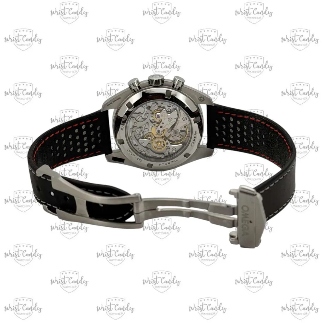 Omega Speedmaster Moonwatch Professional — achterkant