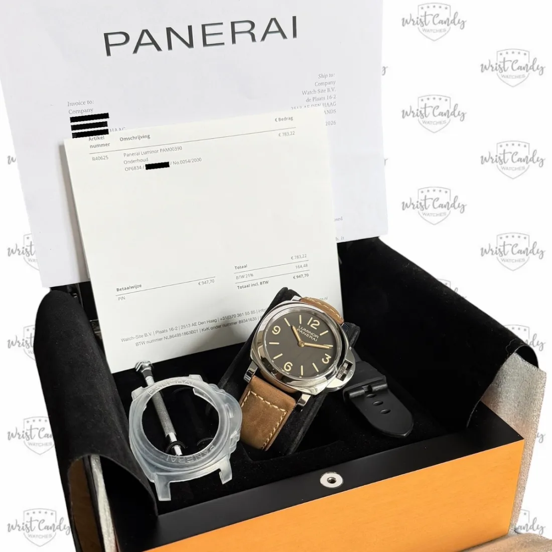 Panerai Luminor Base Boutique Edition PAM00390 — detail 8