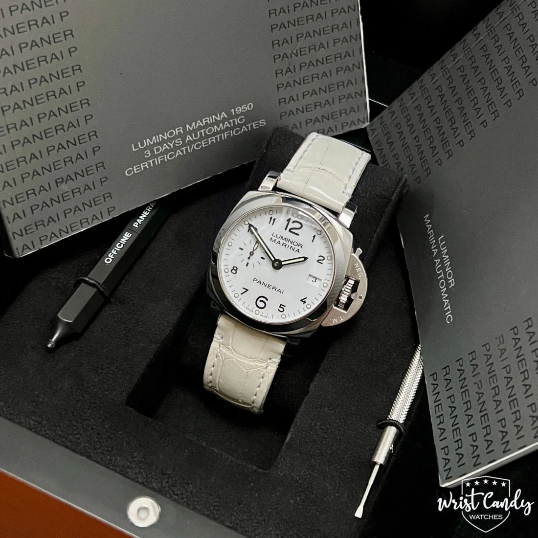 Panerai Luminor Marina 1950 PAM00523 — detail 8