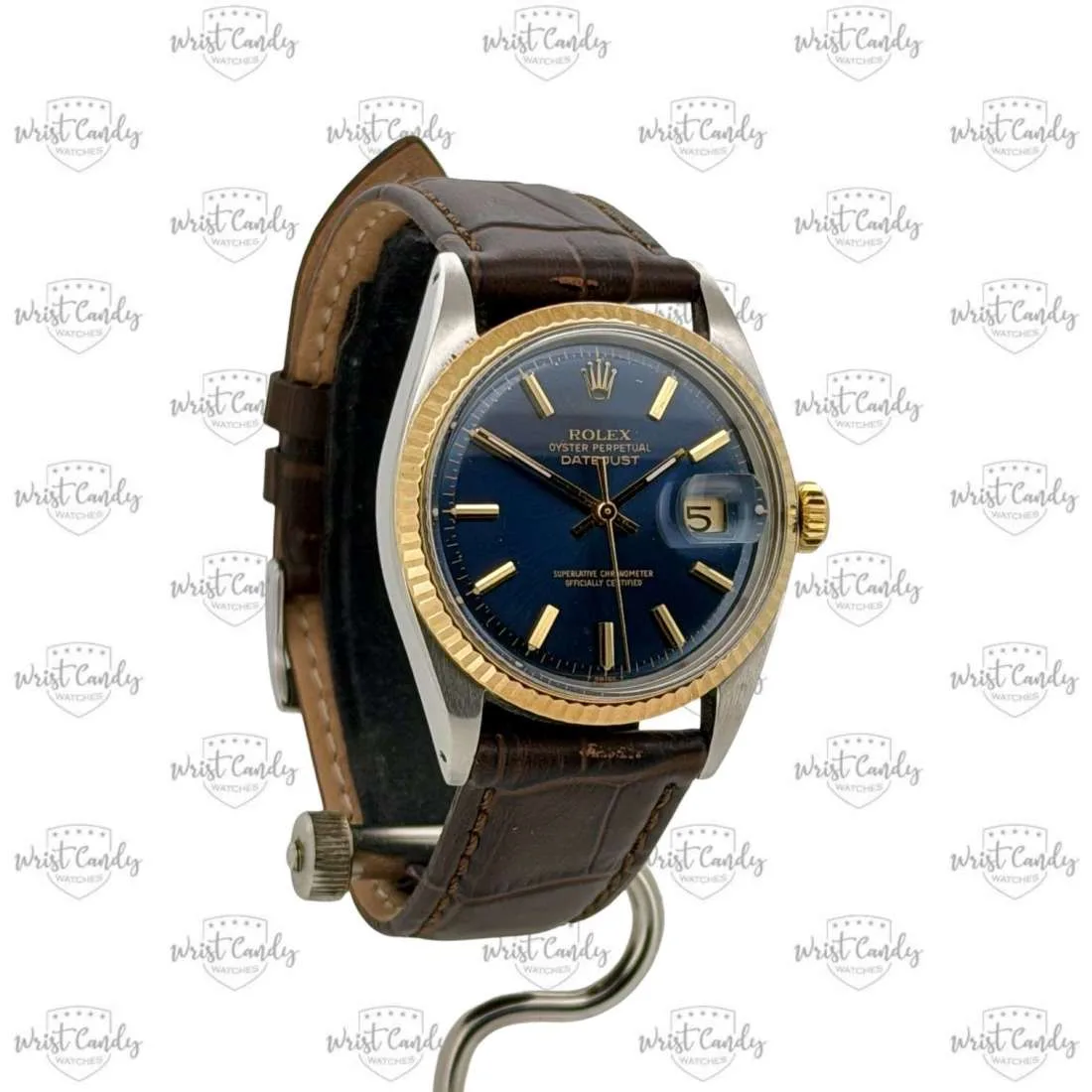 Rolex Datejust 1601 — zijkant