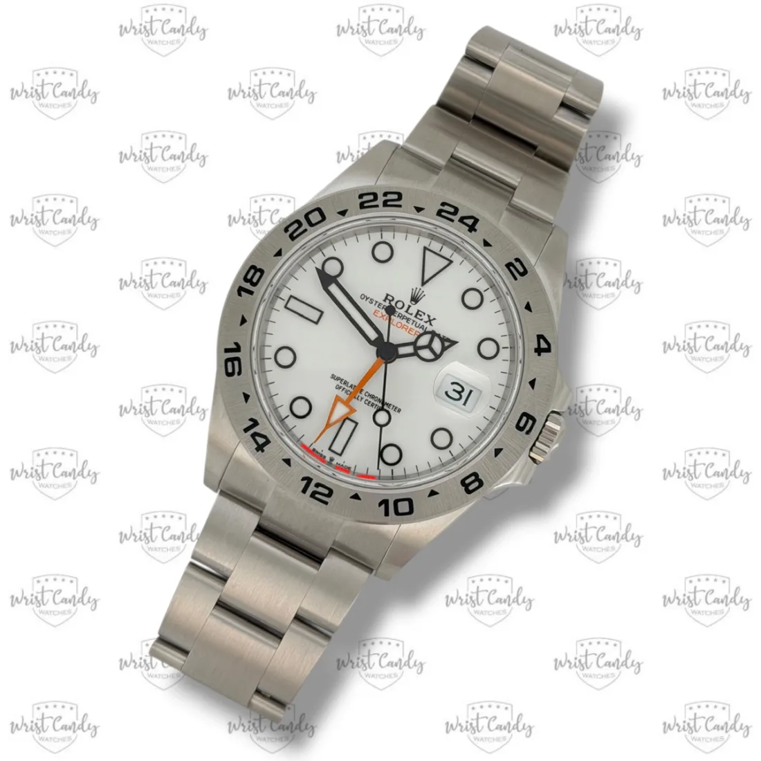 Rolex Explorer II Polar — sluiting