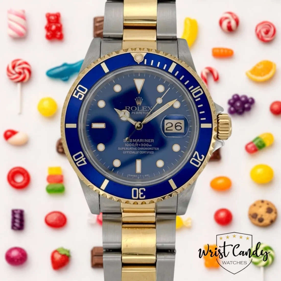 Rolex Submariner Date 16613LB — Duikhorloges