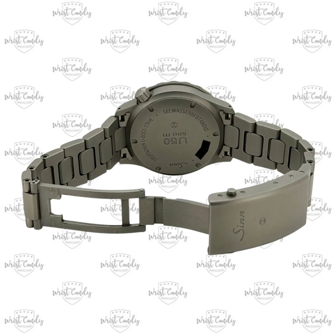 Sinn U50 tegimented — detail