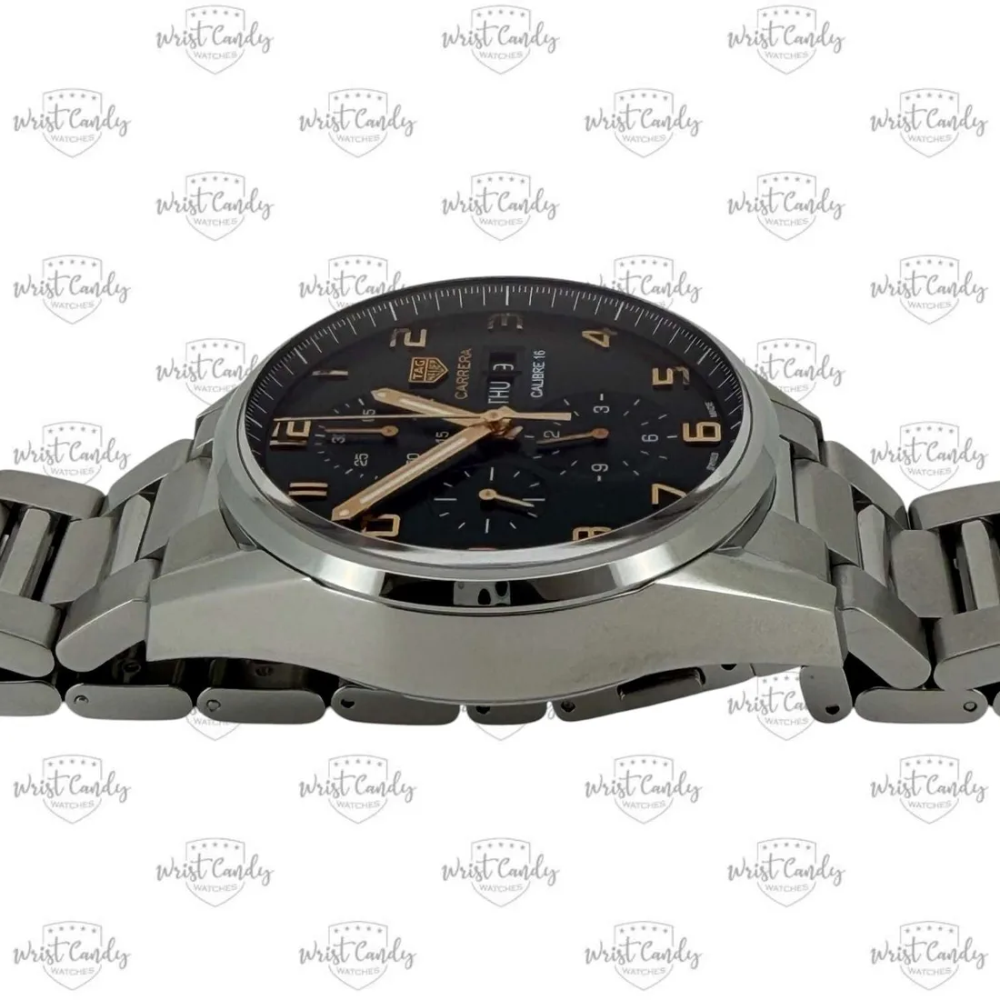 TAG Heuer Carrera Calibre 16 — zijkant