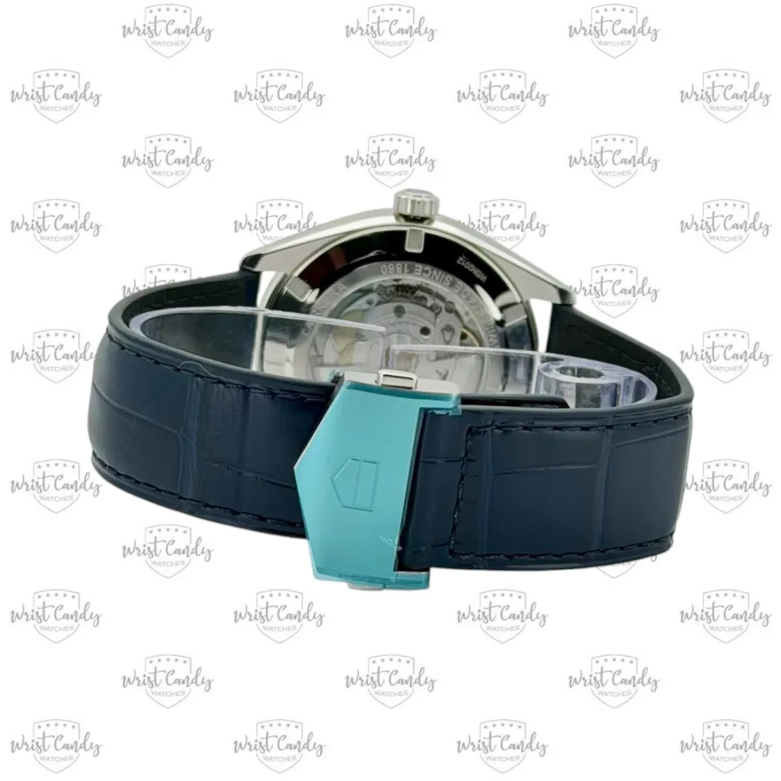 TAG Heuer Carrera Day-Date alligator strap — detail 7