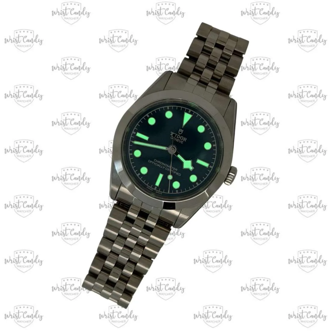 Tudor Black Bay 31 — achterkant