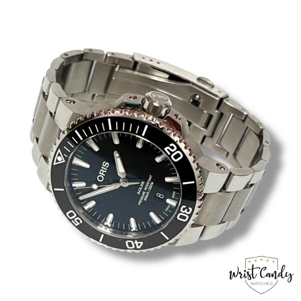 ORIS AQUIS DATE • 09-2024 • ALS NIEUW - Afbeelding 6