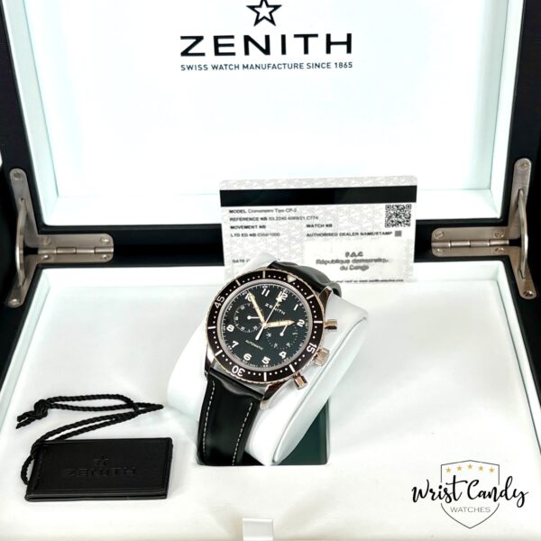 ZENITH CRONOMETRO TIPO CP2 • 2021 • NIEUW - Afbeelding 7